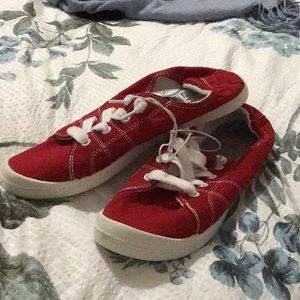 Red Jellypop Soft Slip-On sz 8.5 New